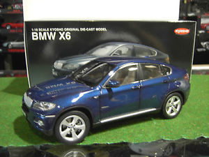 Kyosho 1/18 BMW X6 Deep Sea Blue